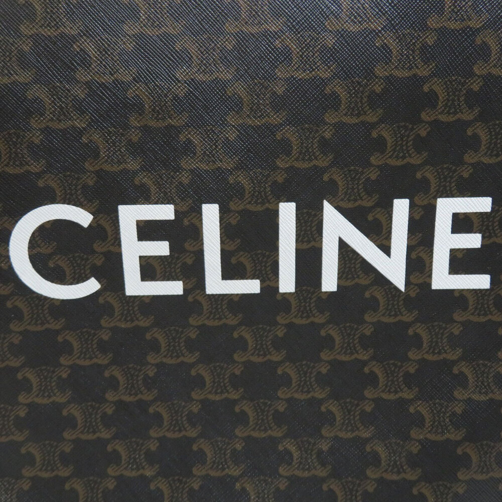 Celine Vertical Cabas Triomphe Handbag Leather - Picture 7 of 11